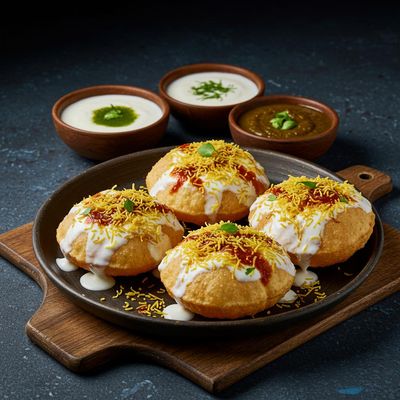Dahi Aloo Puri
